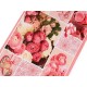 Bavlnené vaflové piké ruže